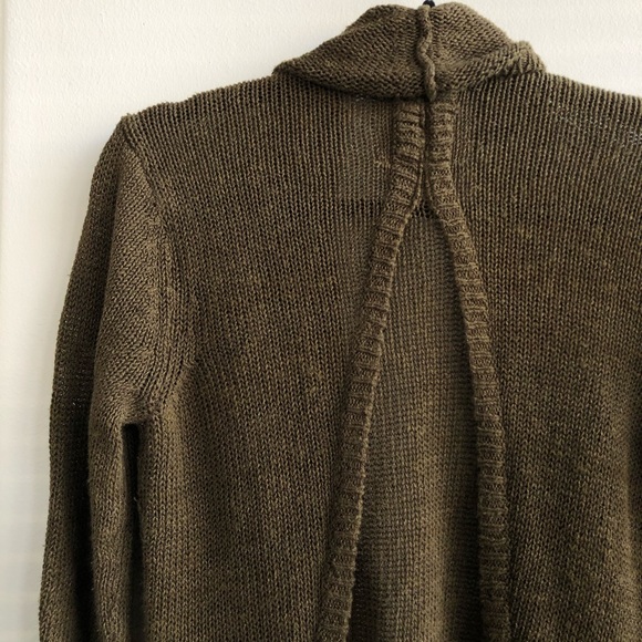*Sold* Angel of the N.// Olive Cascade Cardi - Picture 4 of 8